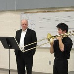 Curtis Olson with Christopher.